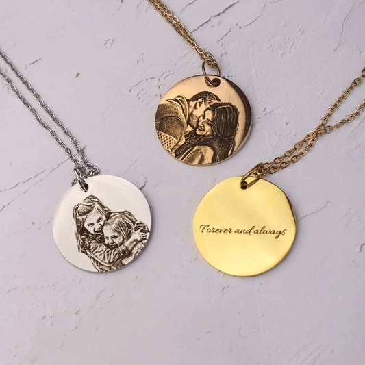 Real Picture Necklace • Custom Portrait